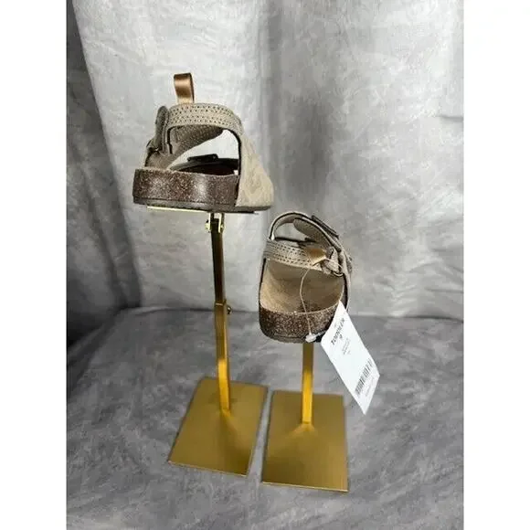 OshKosh B'Gosh Kids' 'BRUNO3' Tan Ankle Strap Open Toe Sandals Shoes Size 9 New - Picture 3 of 7